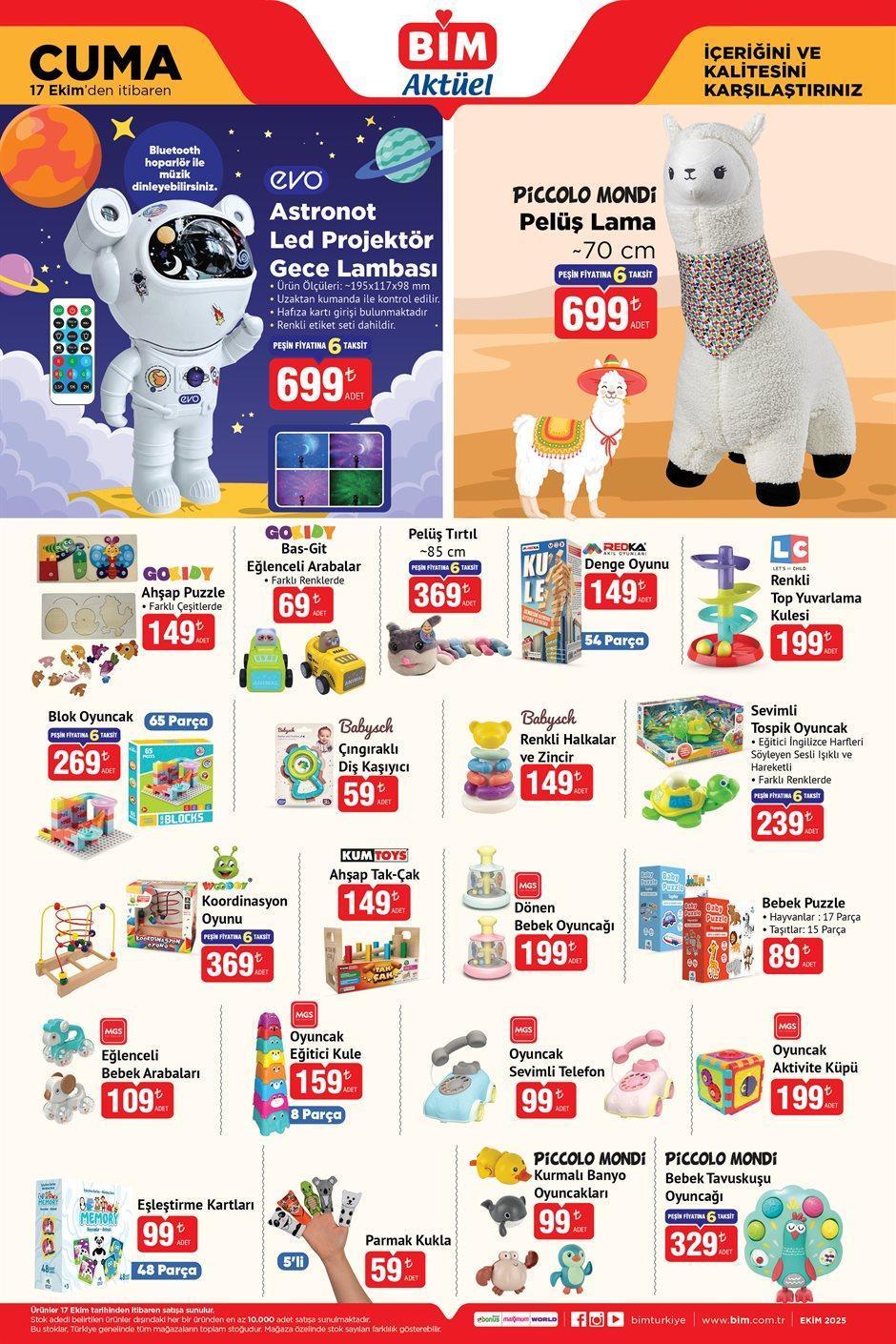 17 EKİM BİM AKTÜEL ÜRÜNLER KATALOĞU