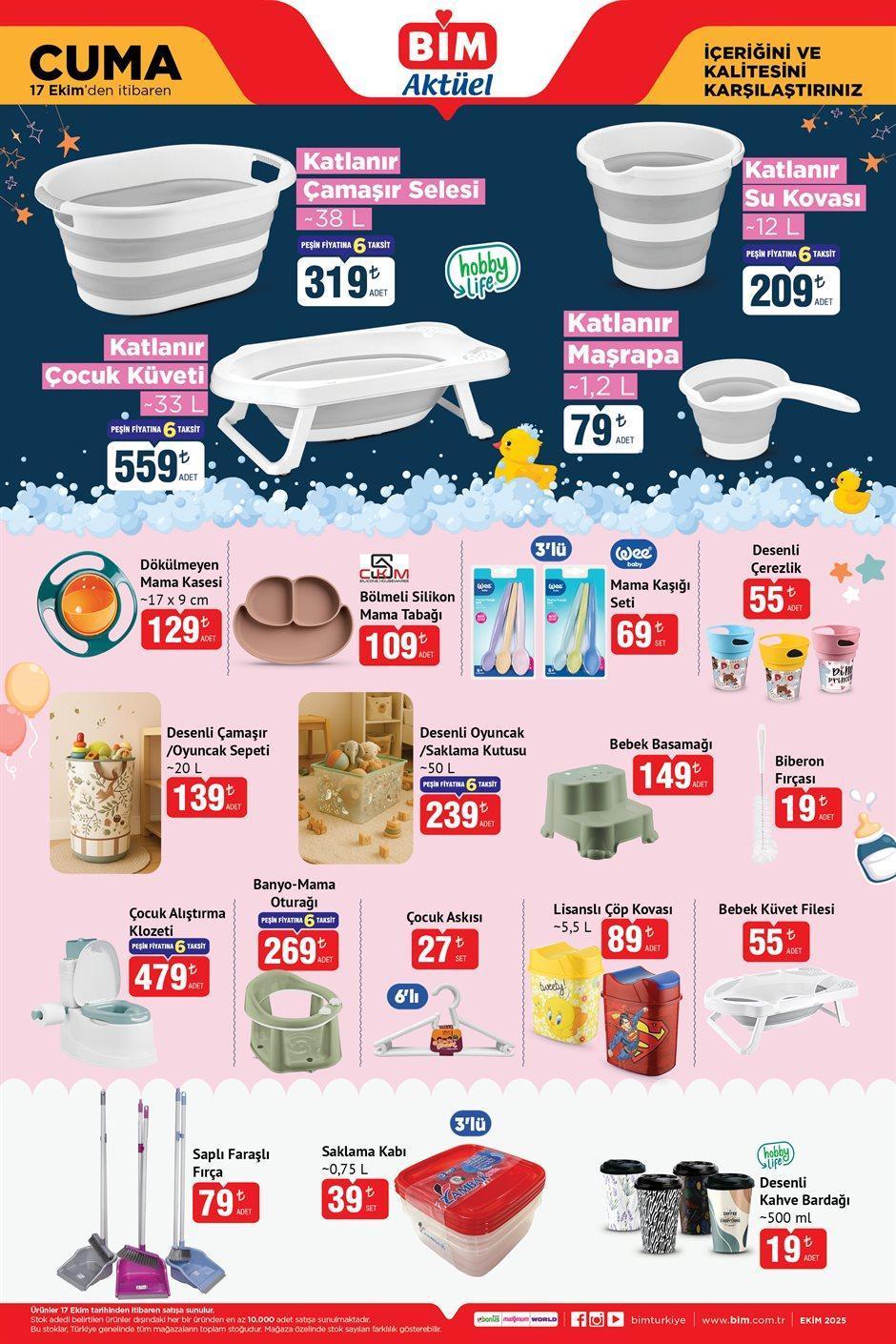 17 EKİM BİM AKTÜEL ÜRÜNLER KATALOĞU