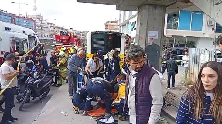 Son dakika... İstanbul'da İETT otobüsü durağa daldı! Çok sayıda yaralı var
