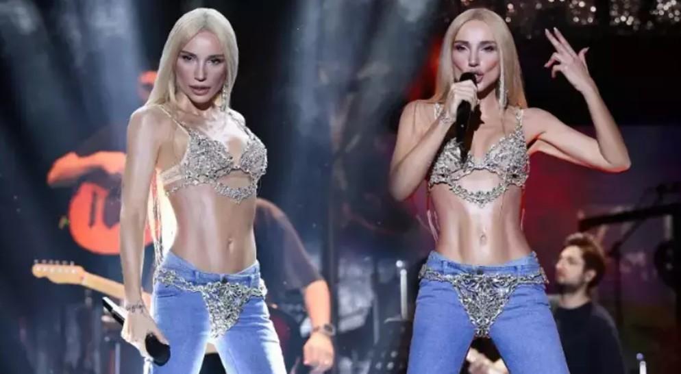 Son konserinde ortaya çıktı Gülşen’in yeni imajı olay oldu