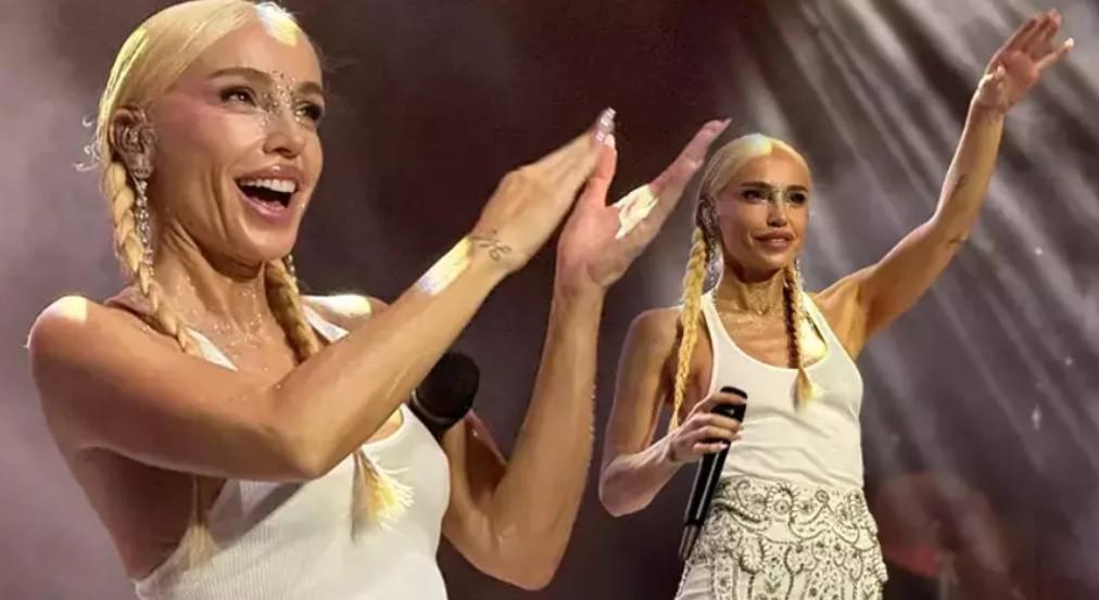Son konserinde ortaya çıktı Gülşen’in yeni imajı olay oldu