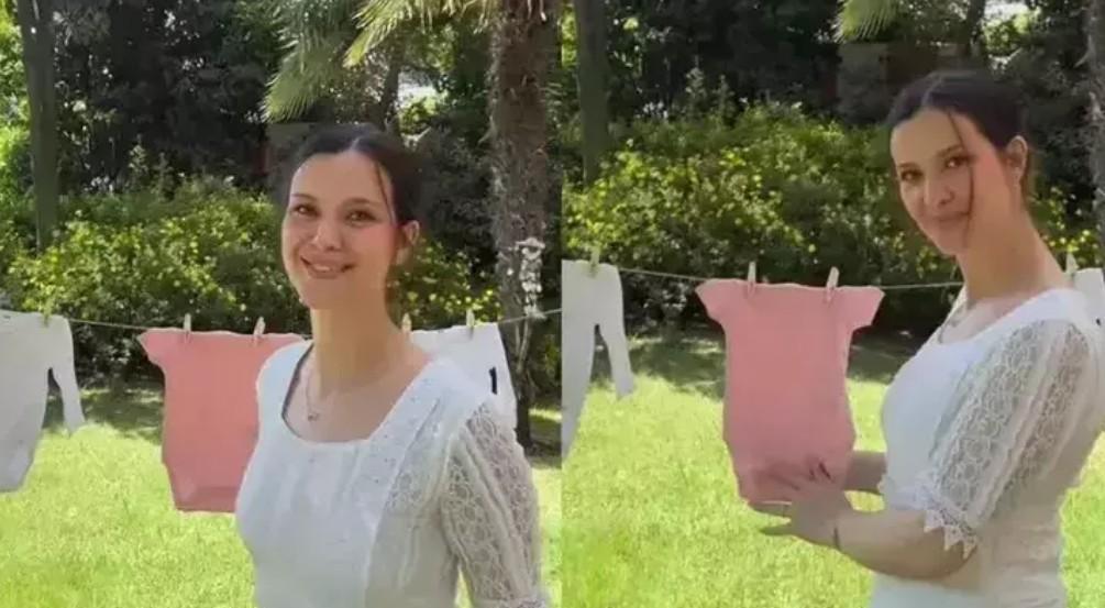 İrem Helvacıoğlu anne oldu Bebeğinin adını ilk kez açıkladı