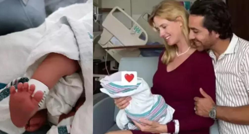 Fit haliyle dikkat çekti Wilma Elles ve bebeği Leon Mirzadan yeni kare