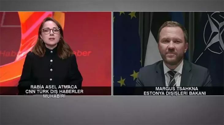 Estonya Dışişleri Bakanı CNN TÜRK'e konuştu: Putin'in amacı Ukrayna değil dünya düzenini bozmak