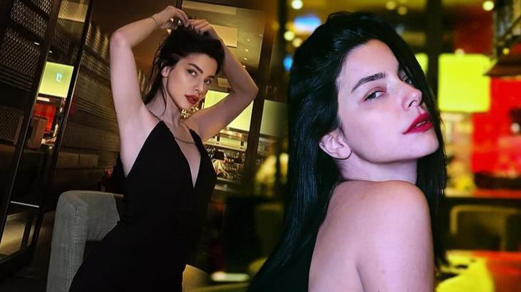 Merve Boluğur'u daha önce böyle görmediniz! Victoria's Secret mankenlerine gönderme