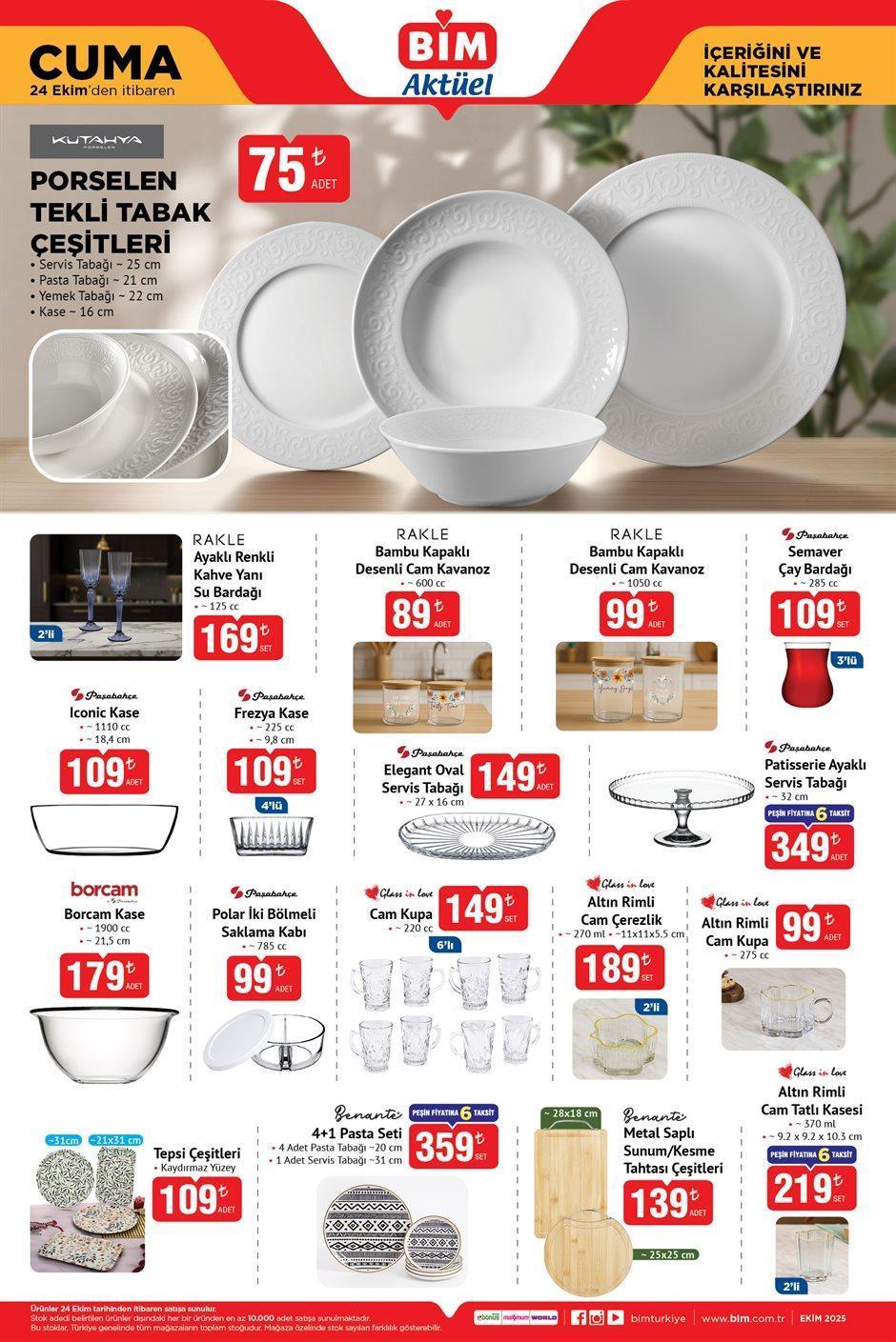 24 EKİM BİM AKTÜEL ÜRÜNLER KATALOĞU