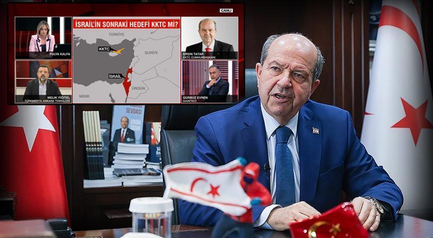 Ersin Tatar CNN Türk'e konuk oldu: Türkiye 'Kıbrıs'tan çıksın' isteniyor