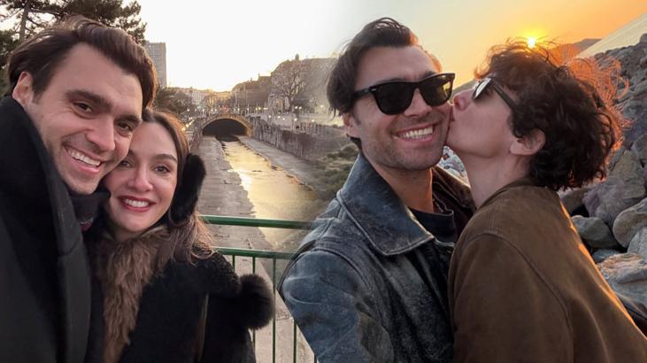 Birce Akalay ve sevgilisi Hakan Kurtaş'tan yeni romantik paylaşım