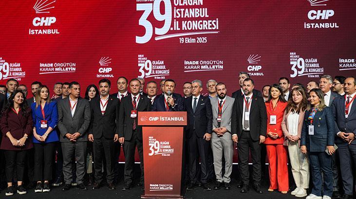 İstanbul'da CHP'nin 39. Olağan İl Kongresi yapıldı