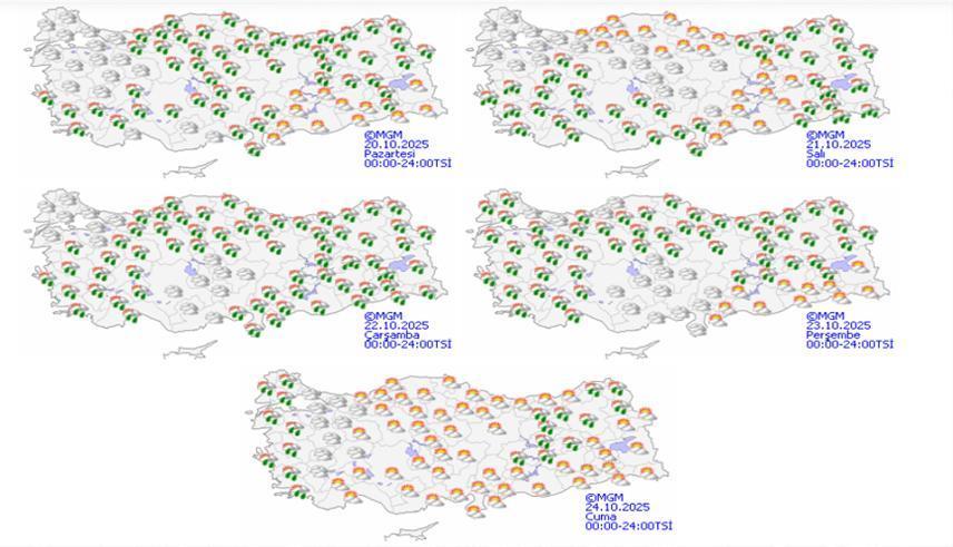 BUGÜNKÜ HAVA DURUMU İSTANBUL 21 EKİM 2025: Meteoroloji bugün hava nasıl İstanbulda yağış var mı İşte yeni haftanın hava raporu