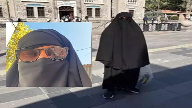 Ankara'da bir erkek çarşaf giyip sokakta dolaşmıştı! Adli kontrolle serbest bırakıldı