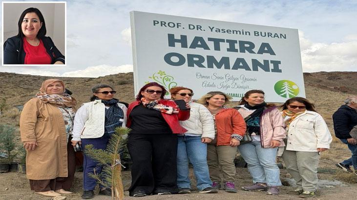 Yurt dışında seyahatteyken ailesi ile hayatını kaybetmişti! Prof. Çırak için hatıra ormanı