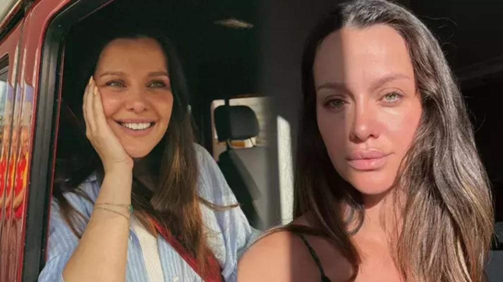 Sözleri duygulandırdı İrem Helvacıoğlu ve minik kızı Soradan yeni kare