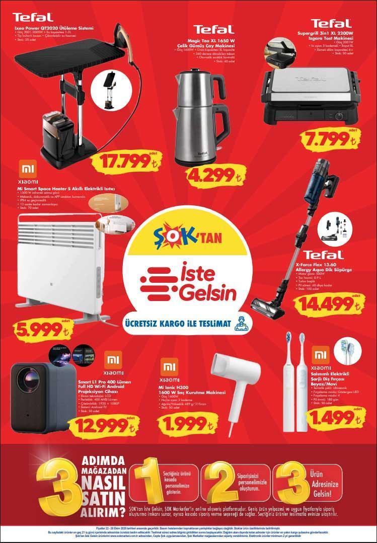 ŞOK 22-28 EKİM AKTÜEL KATALOĞU