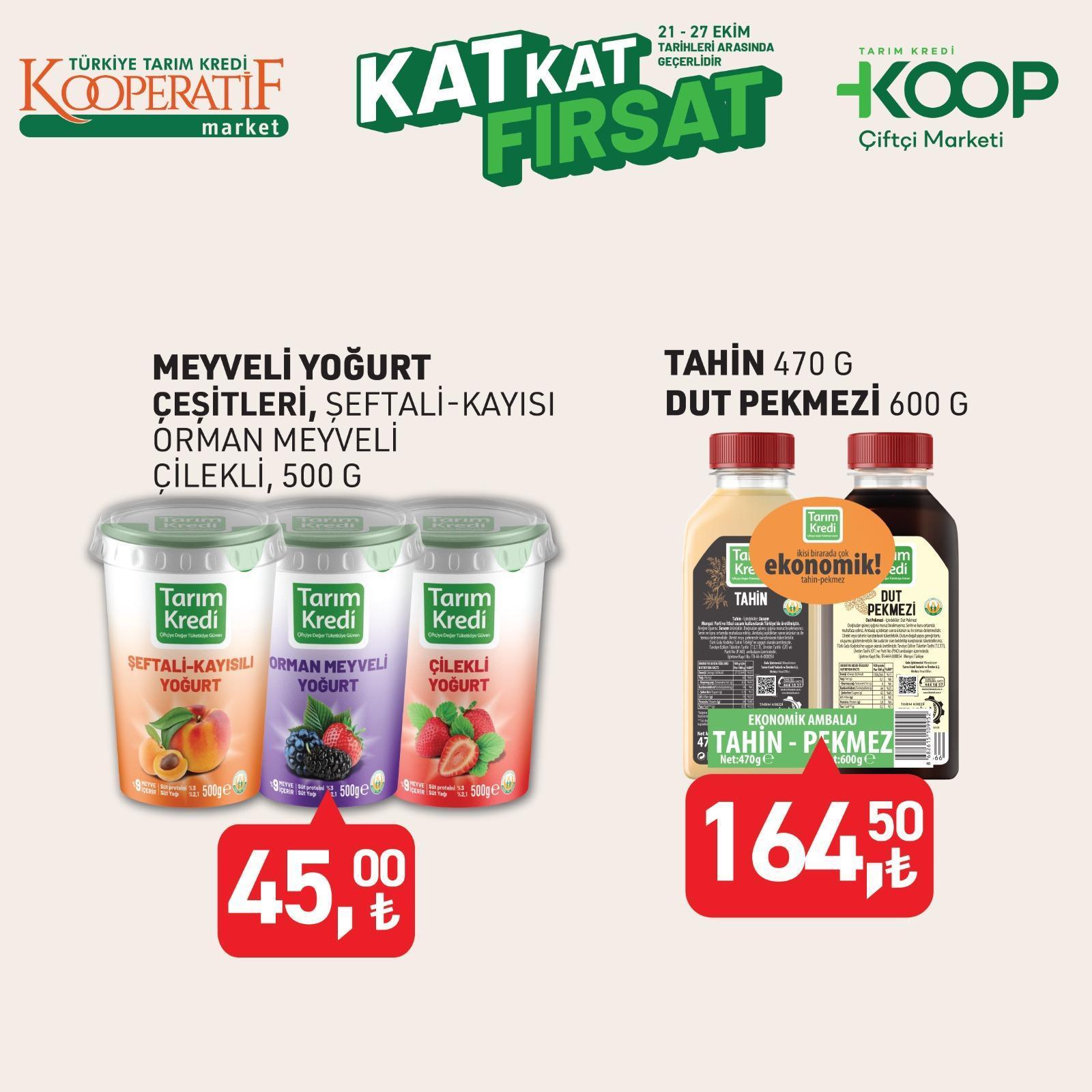 KOOP BROŞÜRÜ: Tarım Kredi Market katalog indirimleri satışa çıktı 22-27 Ekim 2025 Tarım Kredi Market aktüel kataloğu indirimli ürünler fiyat listesi