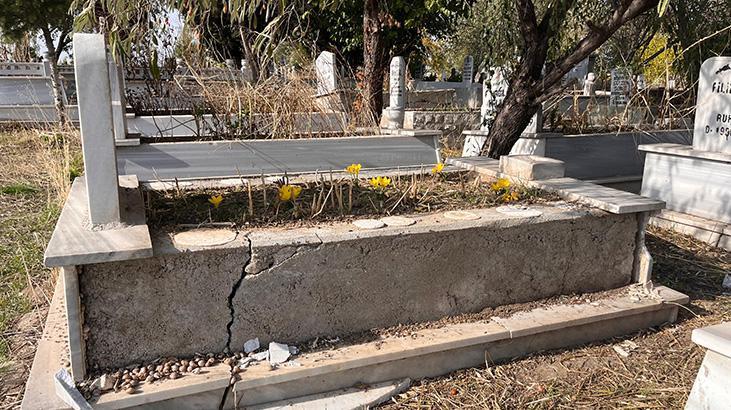 Tekirdağ'da şaşkına çeviren olay! Mezarların mermerlerini söktü, evinde kullandı