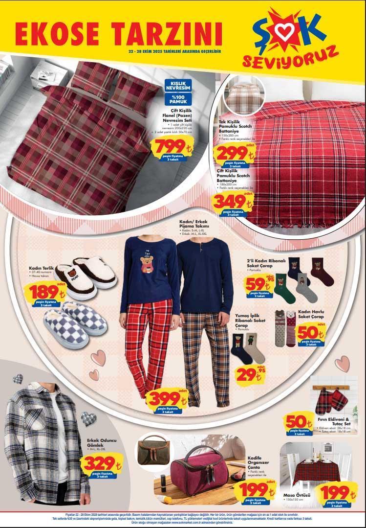 22-28 EKİM ŞOK AKTÜEL İNDİRİMLERİ