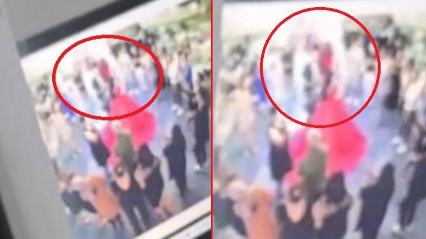 Düğün salonunda dehşet! Dev avize gelinin üzerine düştü