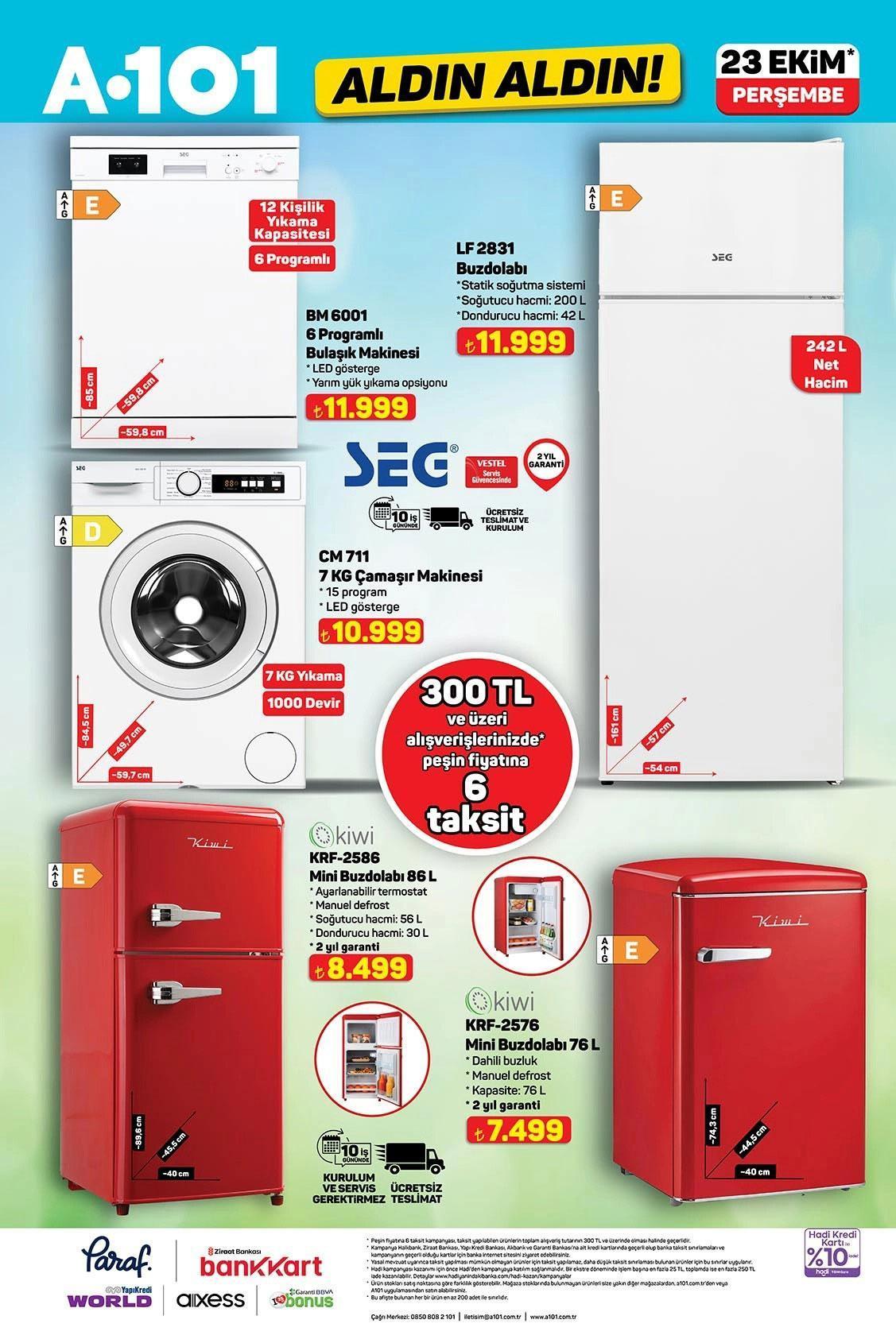 23 EKİM A101 AKTÜEL KATALOĞU