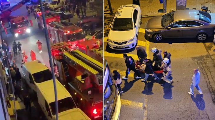 İstanbul'da dehşete düşüren olay! Binayı ateşe verip kaçtı, 3'ü ağır çok sayıda yaralı var