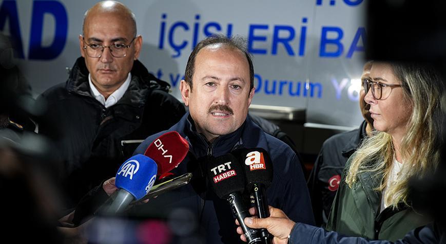 AFAD Başkanı Pehlivan: Foça'da selde kaybolan vatandaşı arama çalışmaları sürüyor