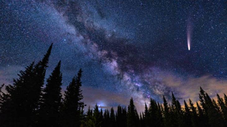 Gökyüzünde iki parlak kuyruklu yıldız: Lemmon ve Swan