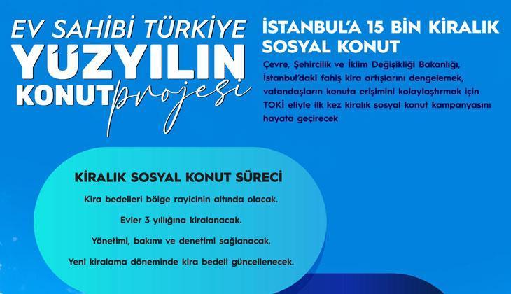 İSTANBULA 15 BİN KİRALIK KONUT