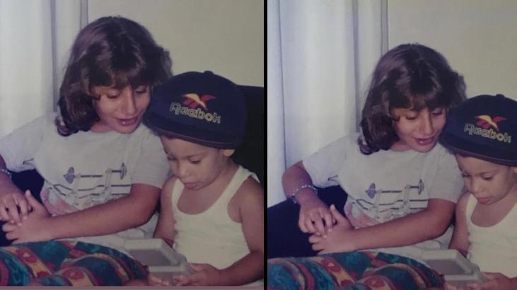 Fotoğraftaki ünlüyü tanıdınız mı? 'Büyümeyen bebeğim'