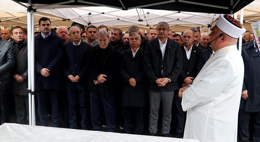 Cumhurbaşkanlığı YİK Üyesi Şahin'in babası son yolculuğuna uğurlandı