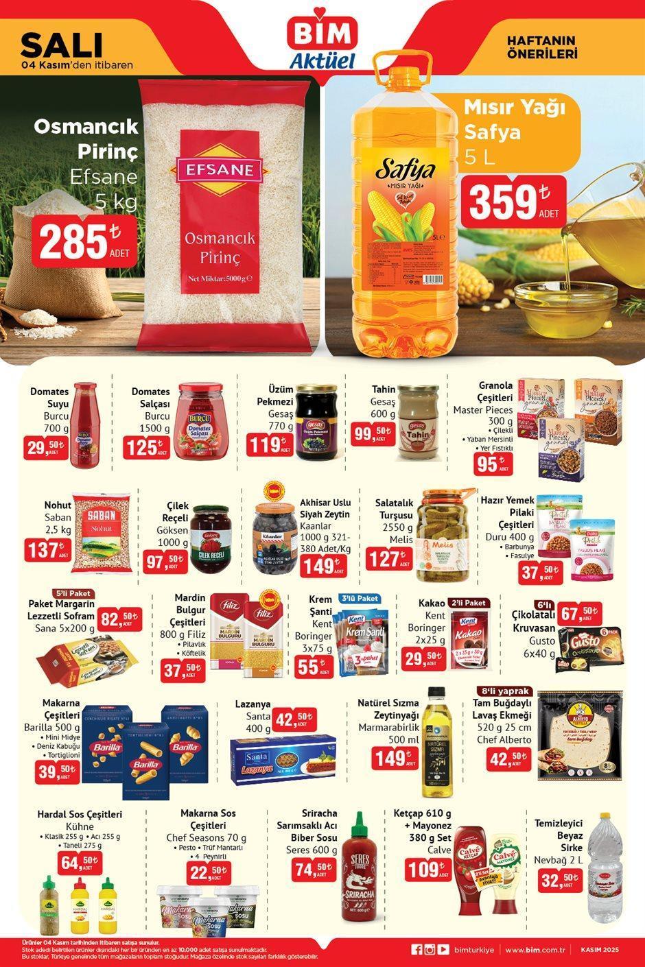 BİM markete Tam Otomatik Kahve Makinesi, Katı Meyve Sıkacağı geliyor İşte 31 Ekim Cuma BİM aktüel kataloğunda yer alan ürünler...