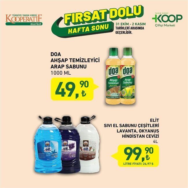 Tarım Kredi Market kataloğu broşürü indirim fırsatları raflarda 31 Ekim - 2 Kasım 2025 hafta sonu Tarım Kredi Kooperatifi aktüel indirimli ürünler fiyatları