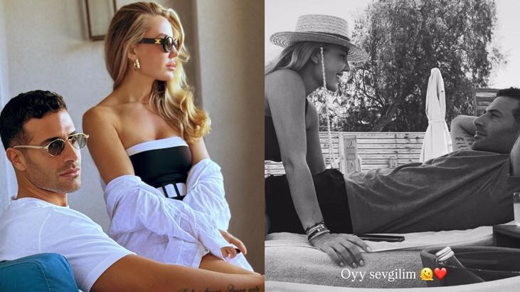 Sarayda görkemli düğünle evlenmişlerdi Eşiyle romantik karesini paylaştı