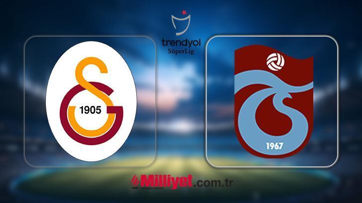 DERBİ HEYECANI Galatasaray-Trabzonspor maçı bu akşam saat kaçta hangi kanalda GS-TS maçı CANLI yayın kanalı...