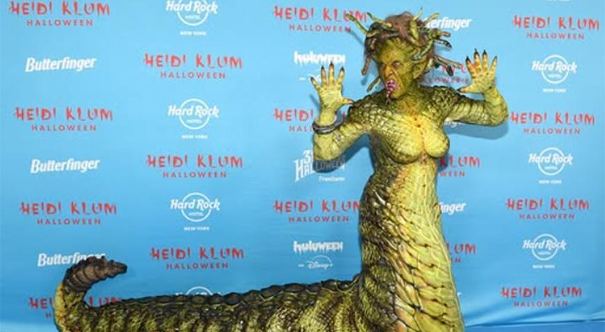 Kostümü olay oldu Heidi Klum yine rakipsiz Kostümü olay oldu Heidi Klum yine rakipsiz