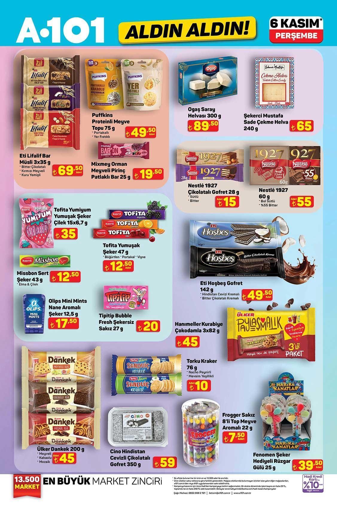 6 KASIM ALDIN ALDIN A101 AKTÜEL KATALOĞU