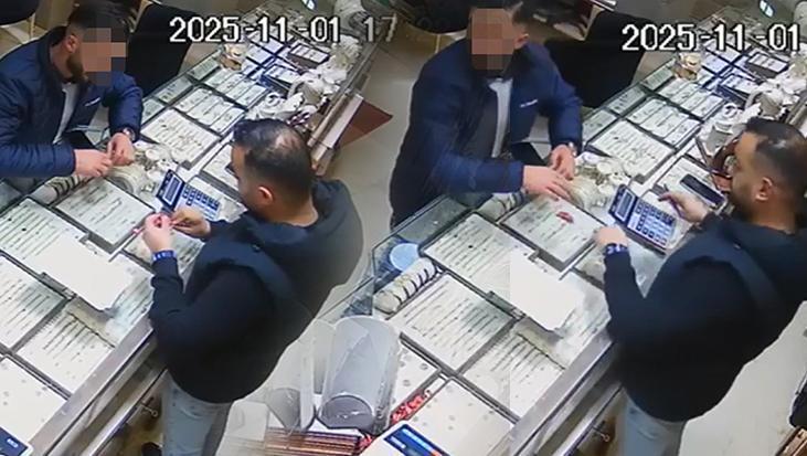 Sahte altın çetesi aile çıktı! Anne ve iki çocuğu 16 gram sahte altınla kuyumcuları dolandırdı