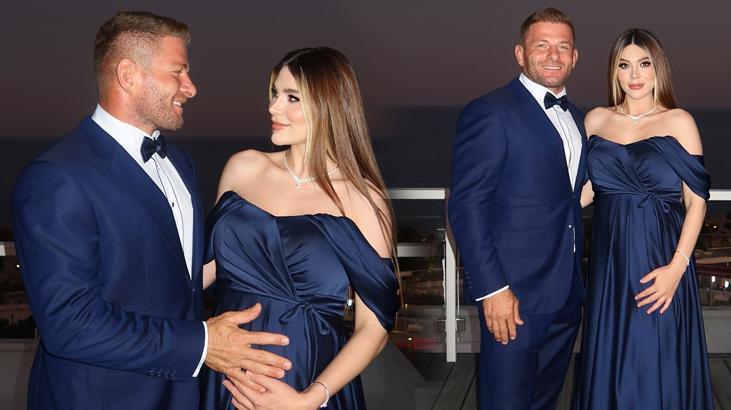 İşte İlis bebek! Survivor İsmail Balaban ve eşinden mutlu aile pozu