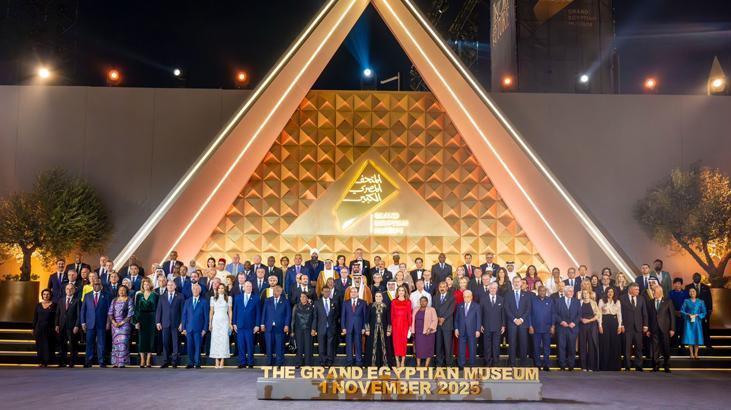 Kültür ve Turizm Bakanı Ersoy, Büyük Mısır Müzesi'nin açılış törenine katıldı