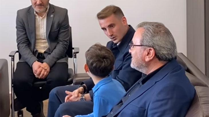 MAÇA DAVET ETTİ MAÇA DAVET ETTİ