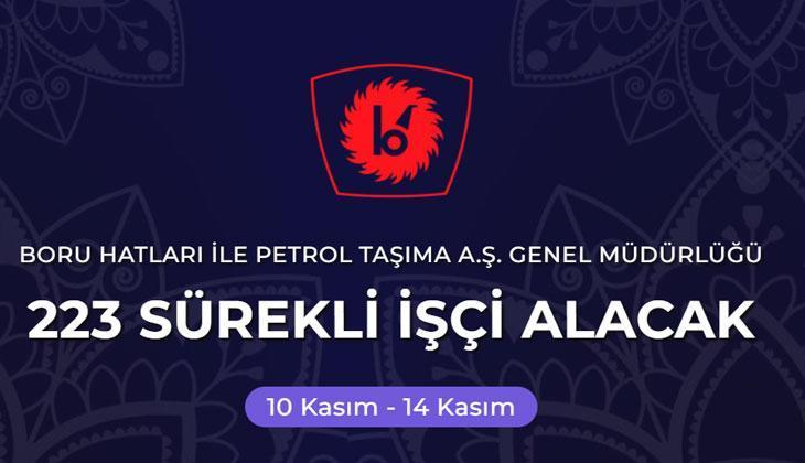 BOTAŞ 223 PERSONEL ALIMI NE ZAMAN BOTAŞ 223 PERSONEL ALIMI NE ZAMAN