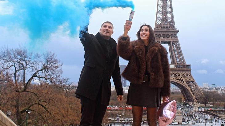 Eşinin doğum gününde aşka geldi Seni seviyorum