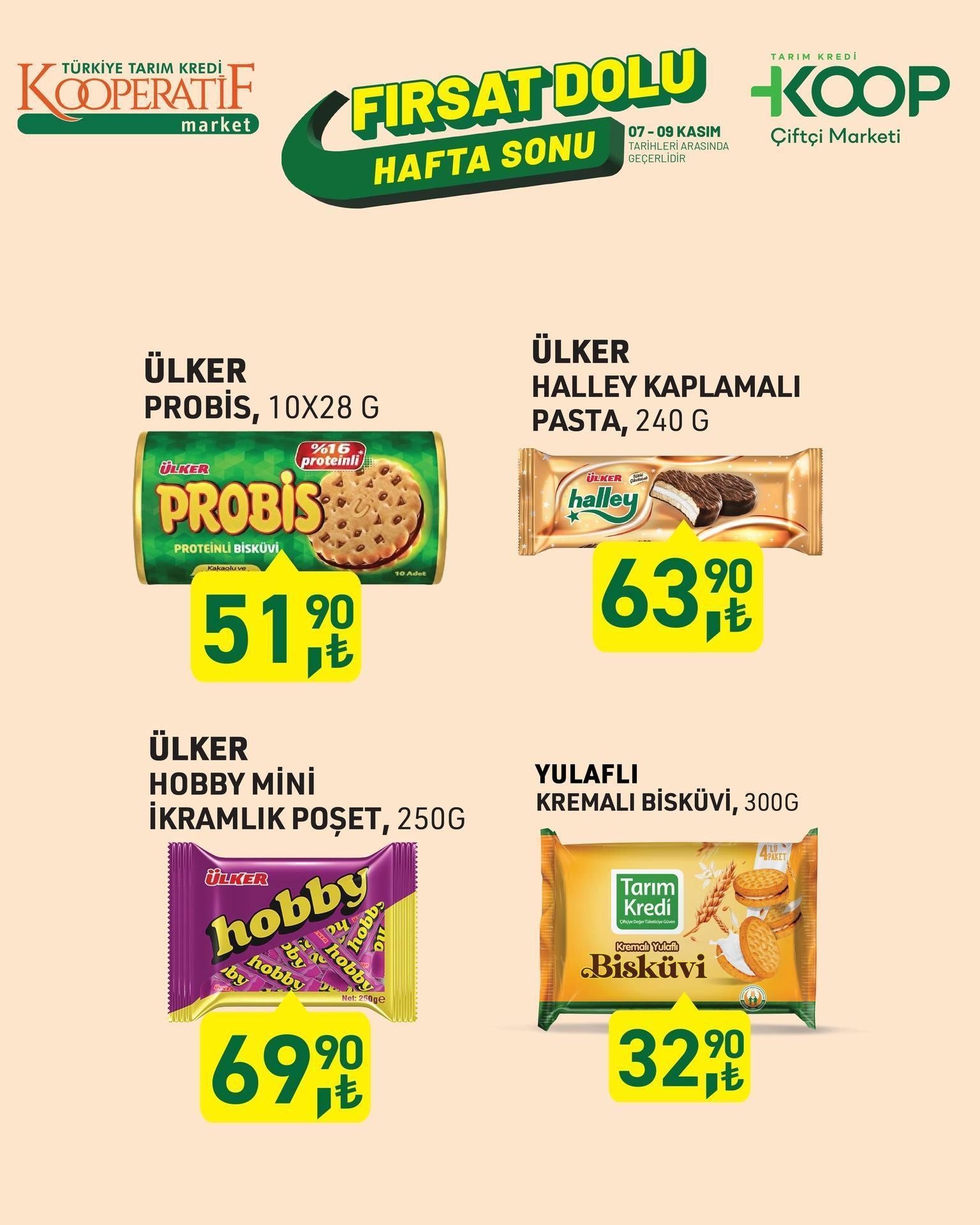 Tarım Kredi Kooperatif katalog yepyeni indirim günleri başladı 8-9 Kasım 2025 Fırsat Dolu Hafta Sonu Tarım Kredi Market aktüel kataloğu indirim rüzgarı