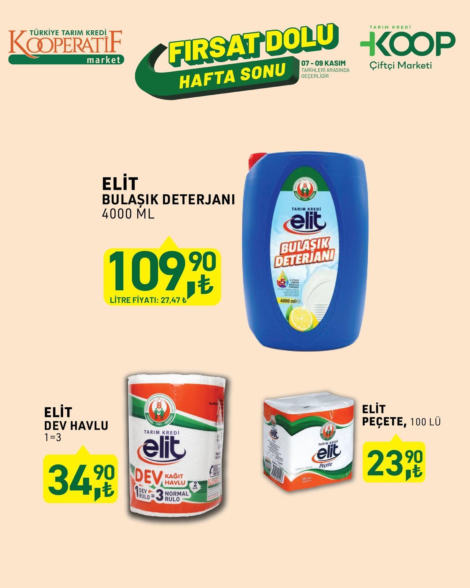 Tarım Kredi Kooperatif katalog yepyeni indirim günleri başladı 8-9 Kasım 2025 Fırsat Dolu Hafta Sonu Tarım Kredi Market aktüel kataloğu indirim rüzgarı
