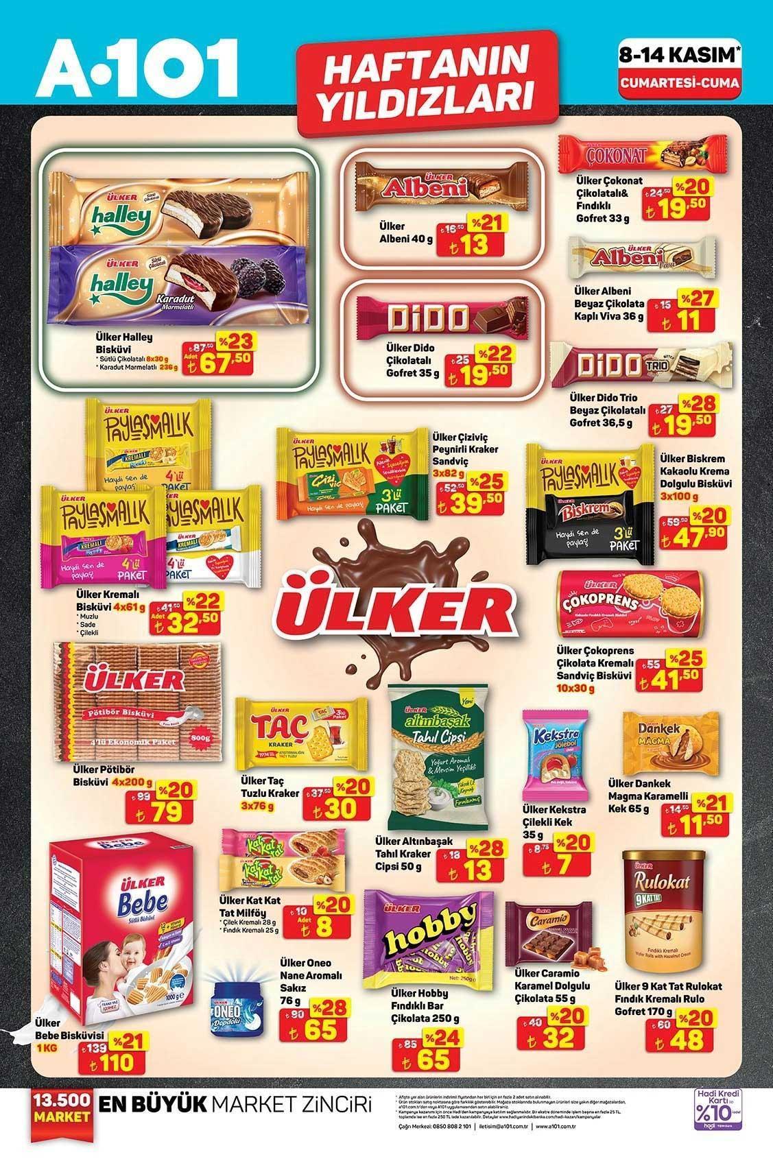 8-14 KASIM A101 HAFTANIN YILDIZLARI