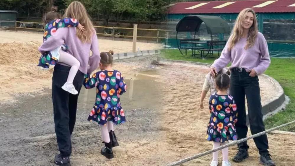 Hafta sonu keyfi yaptılar Sinem Kobal ve kızlarından yeni paylaşım