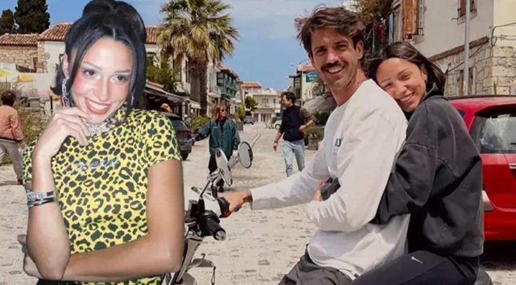 Zeynep Bastık ve Serkay Tütüncü çiftinden yeni romantik kare Zeynep Bastık ve Serkay Tütüncü çiftinden yeni romantik kare