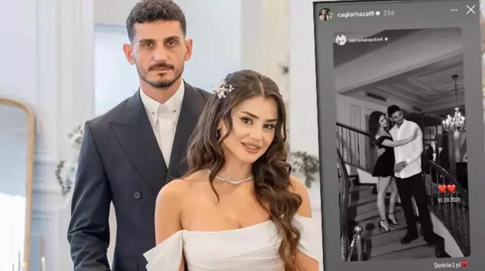 Samet Akaydından romantik doğum günü mesajı Seni çok seviyorum