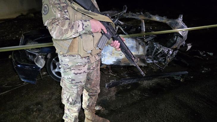 İsrail ordusu, Lübnanın güneyinde bir araca hava saldırısı düzenledi