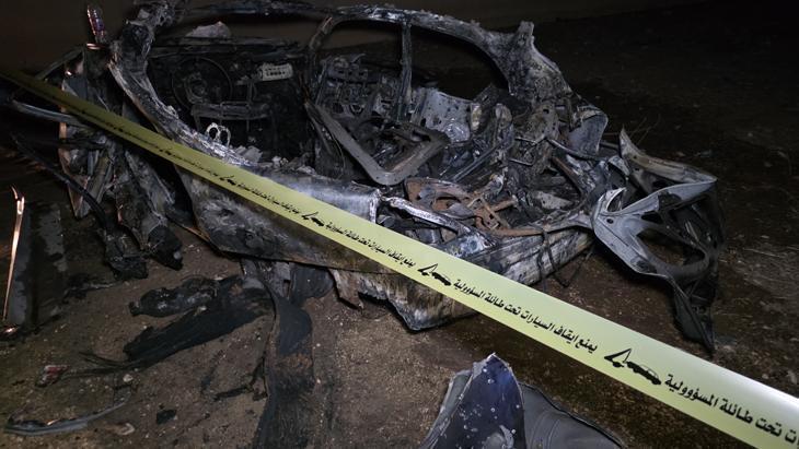 İsrail ordusu, Lübnanın güneyinde bir araca hava saldırısı düzenledi