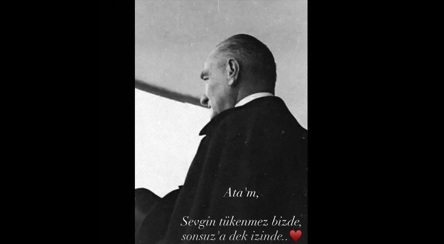 Ünlü isimlerden 10 Kasım Atatürkü Anma Günü paylaşımları